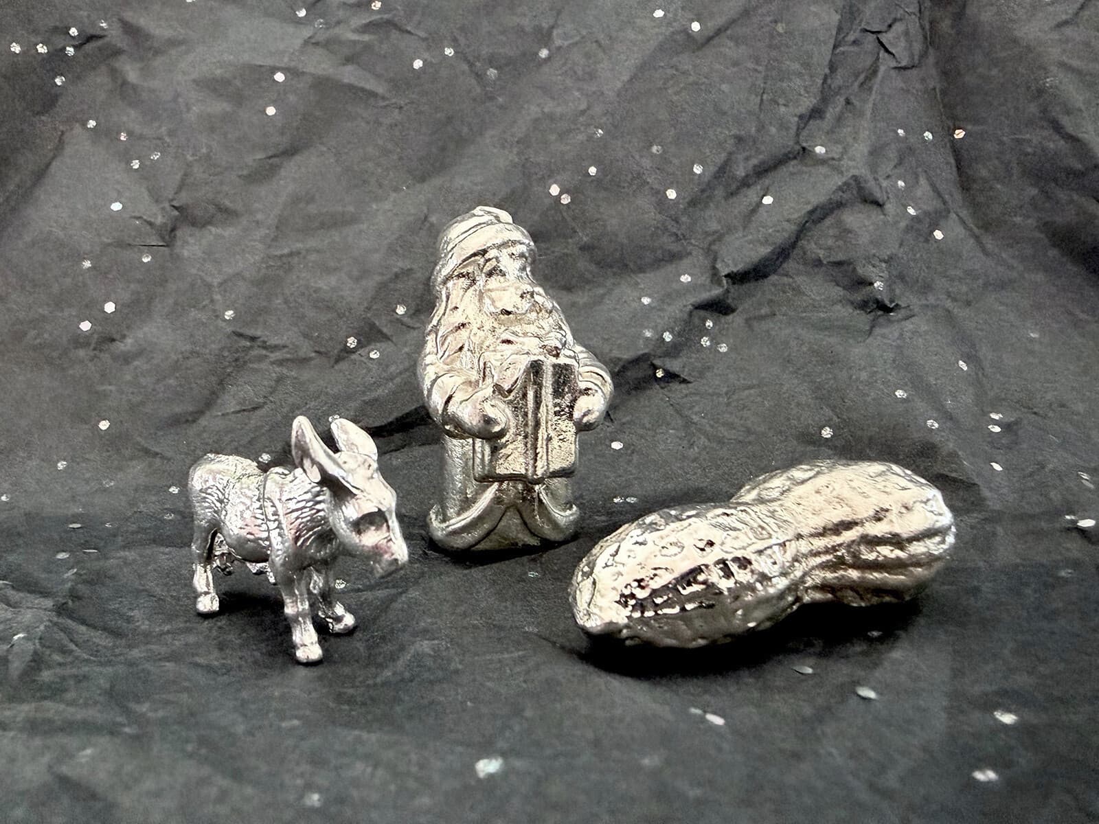 Zinngiessen Weihnachtsmotive